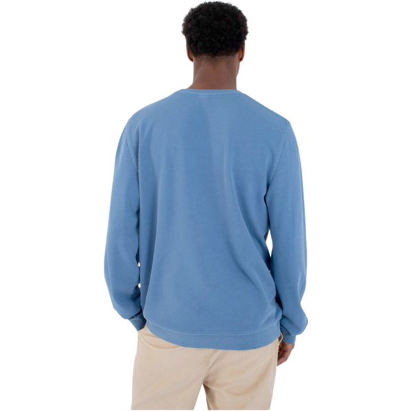 2026 Hurley Mens Naturals Crew Sweatshirt HFA25MMFT04694 - Blue